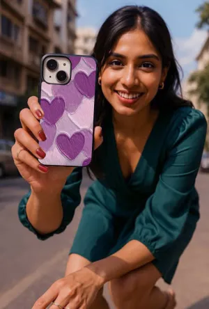 Premium Protection Purple Heart Printed Protective case
