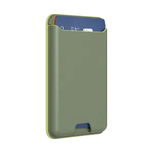 Street Carry Wallet Eucalyptus Softgoods PopWallet for MagSafe