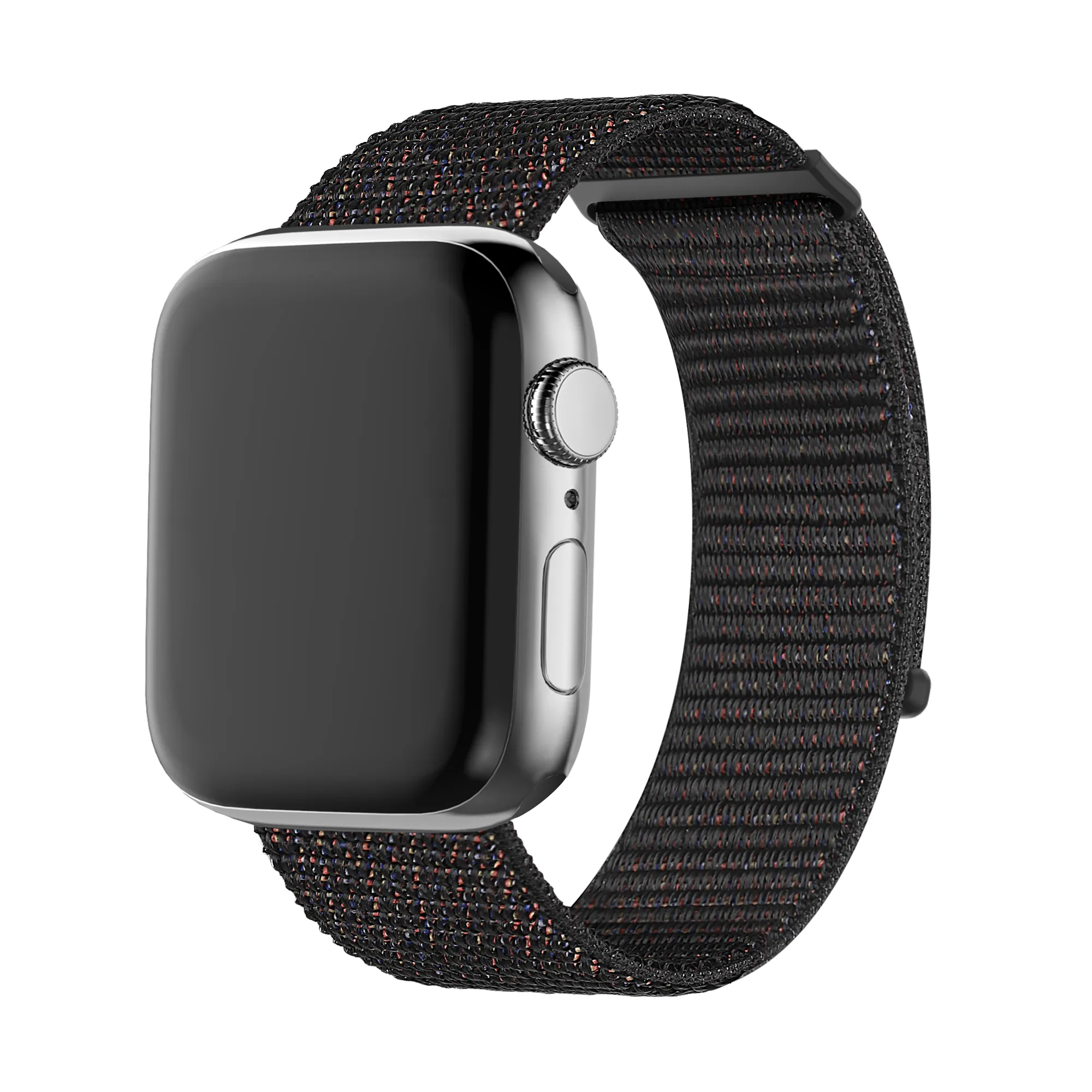 BALR. Apple Watch Nylon Strap (Black) Custom Fit