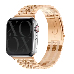 Universal Comfort Outdoor Fitness Gear xoxo Wildhearts Apple Watch Steel Strap (Rose Gold)