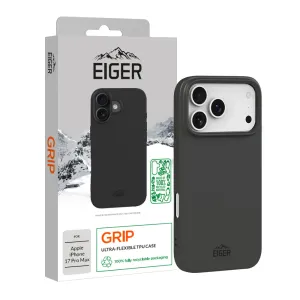 Eiger Grip Case GRS for Apple iPhone 17 Pro Max in Black High strength Outdoor Use