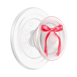 Pop Socket Practical Grip Magic Lite Grip Red Bow PopGrip for MagSafe