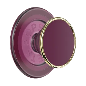 Grip Magic Duo Snap Trio Grip Red Wine PopGrip for MagSafe