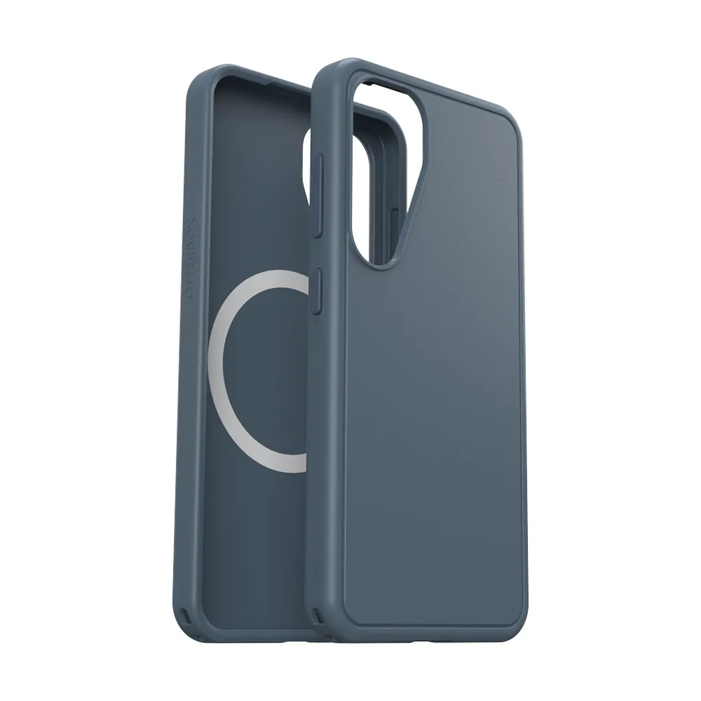 Otterbox Symmetry Magnets s25 Blue Non slip grip Soft Silicone