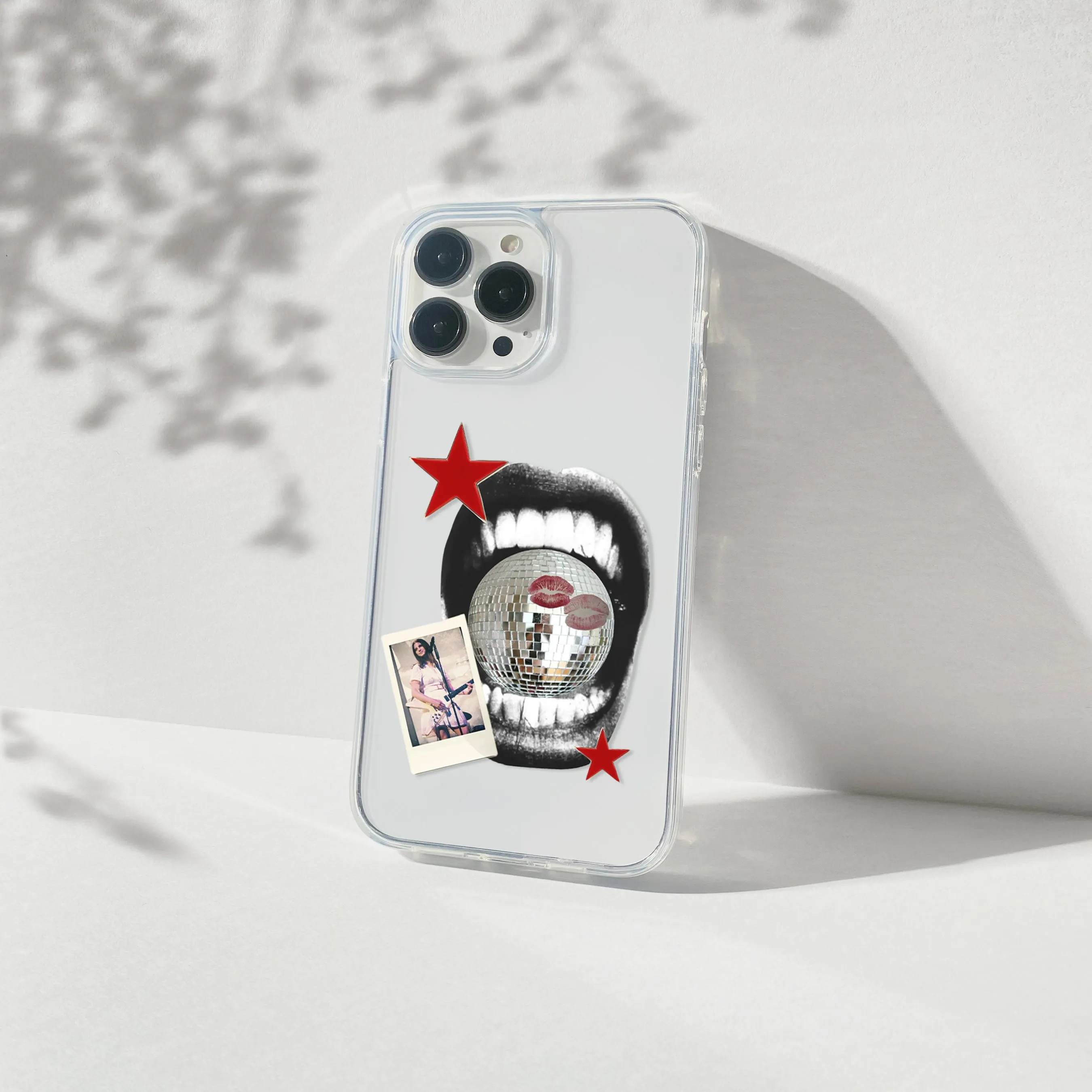 Portable Grip Protective Edge Layer Gluttony Y2K Aesthetic Silicone Clear Case