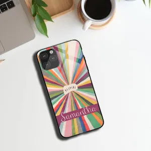 Polished Detail Comfort Shape Respire Rainbow Name Glossy Protective case