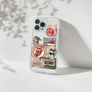 Retro Age Vintage Silicone Clear Case Soft Shape Subtle design