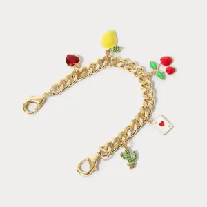 Wearable Band Ruby Wristlet - Multi/Gold