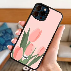 Petal & Posy Girly Phone Case Rugged Outline