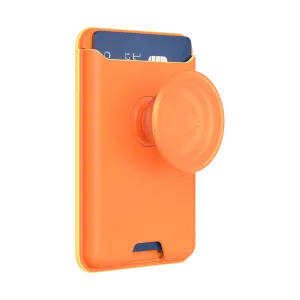 Magnetic Daily Gear Fast Snap Slot Cantaloupe Softgoods PopWallet  for MagSafe