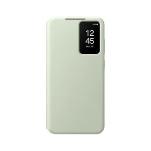 Samsung Galaxy S24 Plus Smart View Wallet Case Light Green - EF-ZS926CGEGWW Minimal Detail Texture