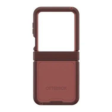 Samsung Galaxy Z Flip6 Otterbox Defender XT Series Case - Red - Red Clay Hard Shell Sport Inspired