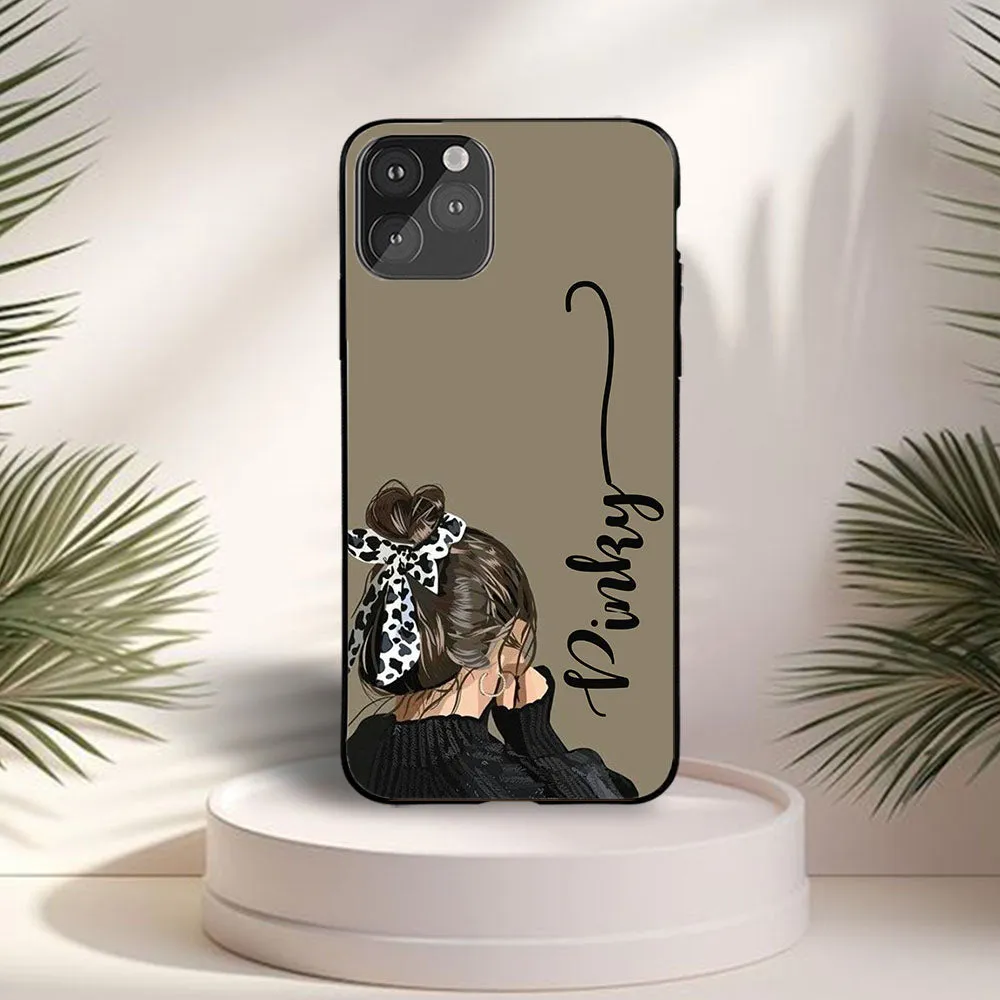 Impact shield Elegant Look Scarf Girl Name Case