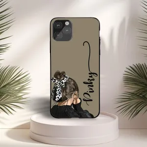 Impact shield Elegant Look Scarf Girl Name Case