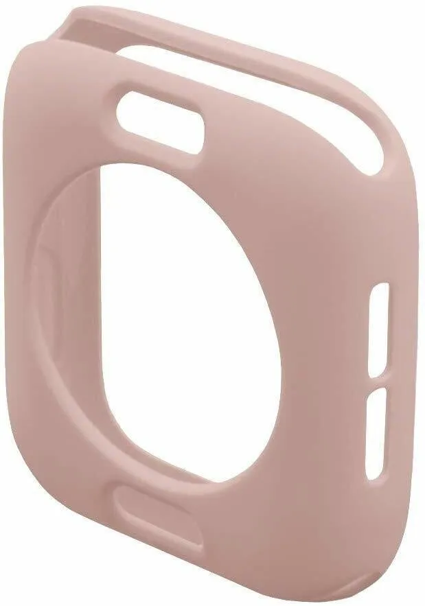 Travel Guard Apple Watch TPU Case (Grey/Pink)