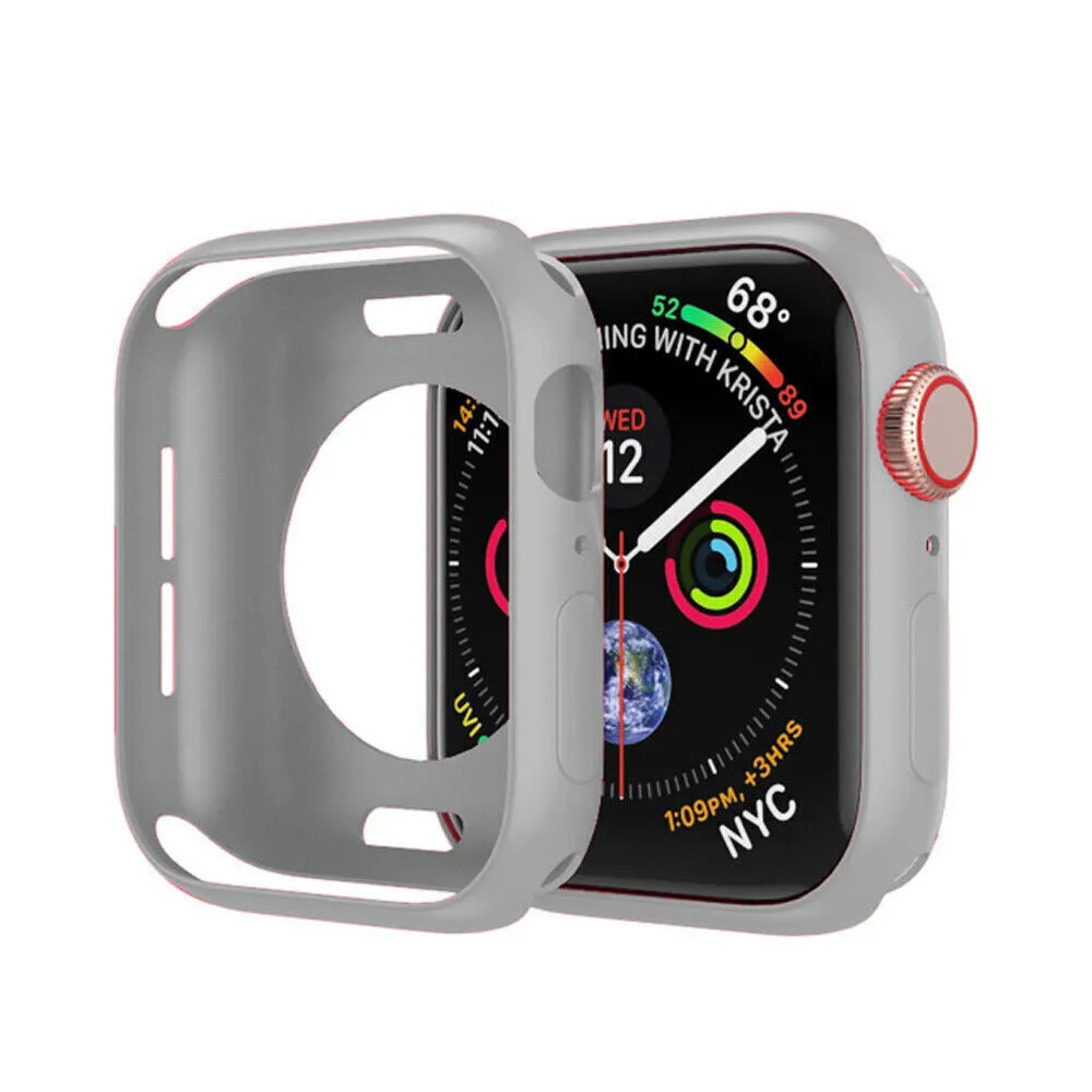 Apple Watch TPU Case (Grey) Slim Armor Shell