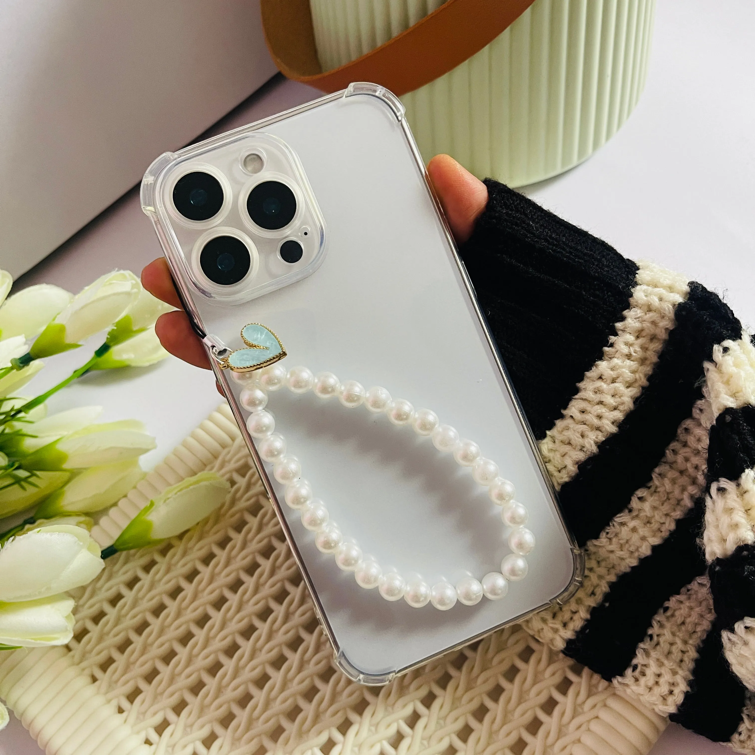 Heart Charms For Phone Case Matte Design Texture
