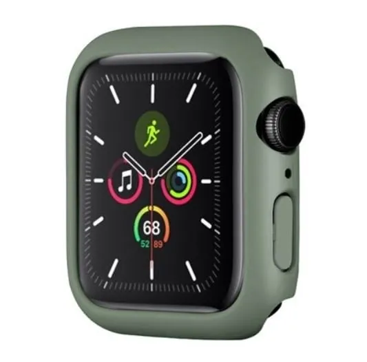 Screen Guarding Travel Apple Watch PC Hard Case (Matte Green)