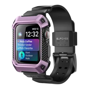 Apple Watch UB Pro Wristband Case (40mm/41mm)-Purple Active Frame soft shell cover
