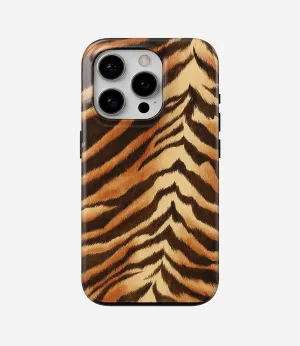 Wild Tiger Stripe Glossy Armoured Case Compact Fit