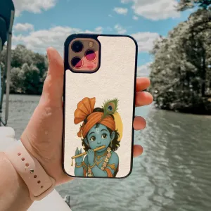 Krishna Art Printed Phone Cover Minimal Feel
