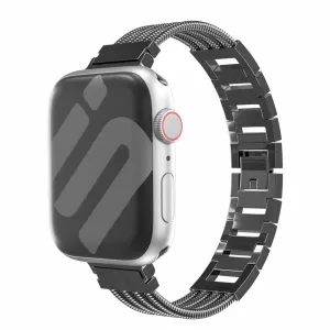 Breathable Material Apple Watch 'Bracelet' Strap (Black)