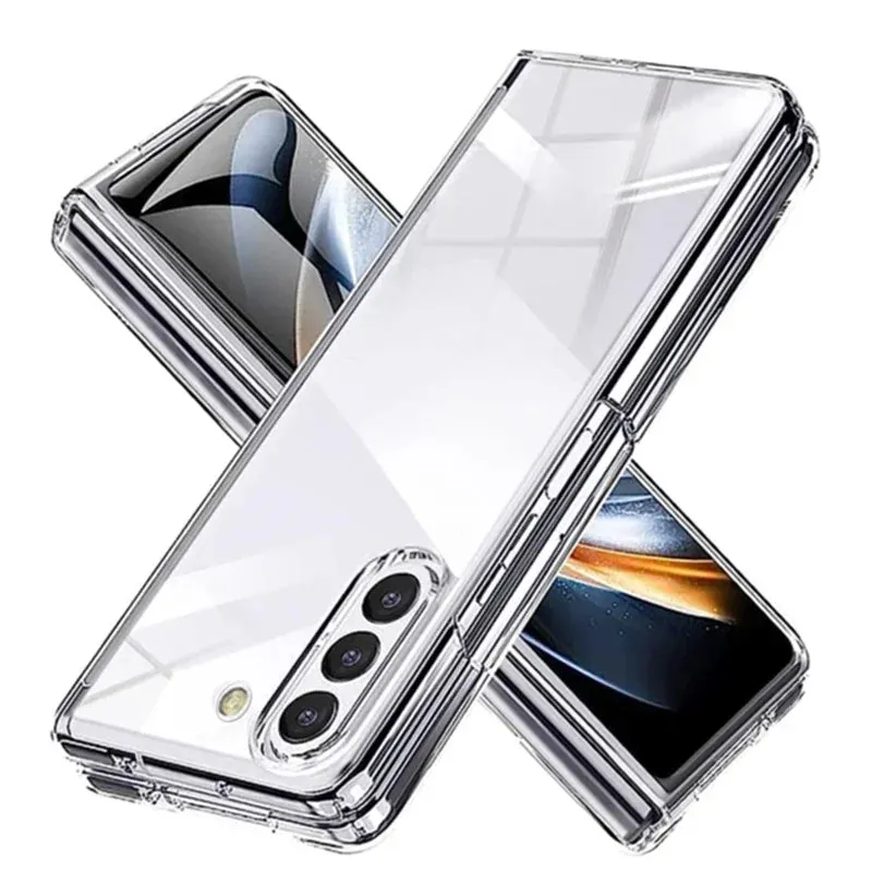 Daily Essential Minimal Design Clear Phone Case for Samsung Galaxy Z Fold 5