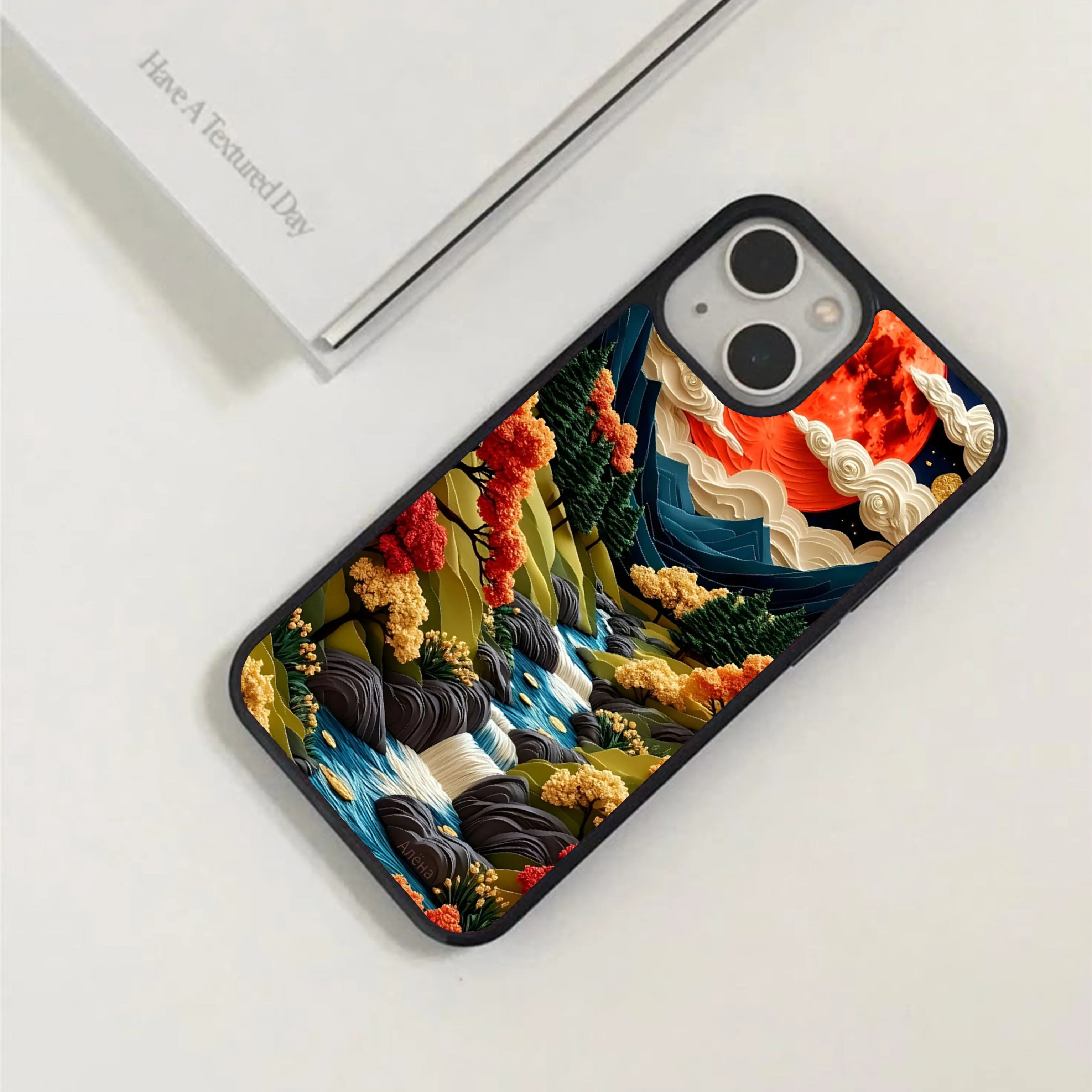 Color Accent Soft Feelings Nature theme Printed Protective case