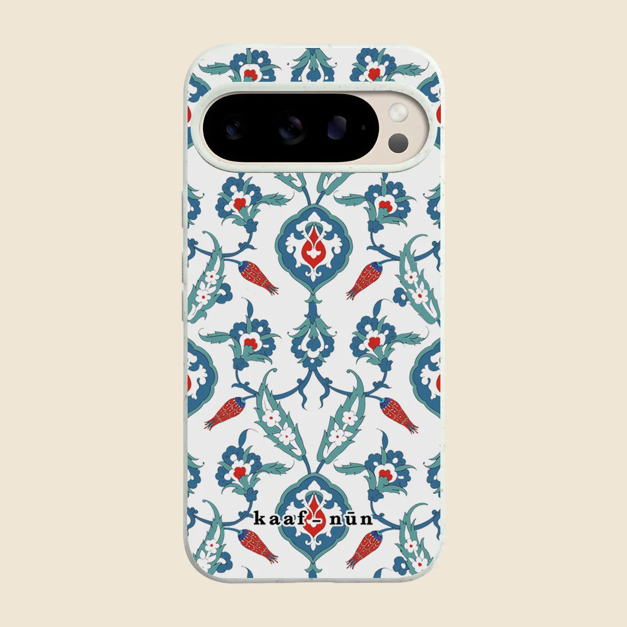 Ottoman Gardens Floral Google Pixel Case Rugged Pattern Design Flexible Grip Form