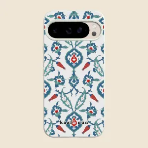 Ottoman Gardens Floral Google Pixel Case Rugged Pattern Design Flexible Grip Form