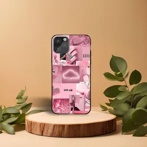 Magenta mirage Printed Girly phone Case Premium Feel Layer