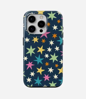 Smooth Texture Pattern Stellar Pop Glossy Armoured Case