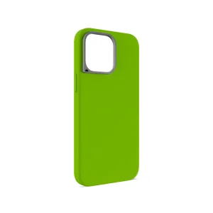 MagSafe? Compatible Lime Silicone Phone Case - Minimalist Unique Pattern