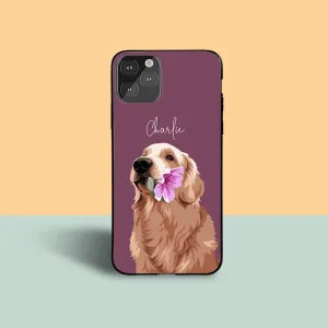 Lightweight Build Stylish Detail Layer Pet Name Printed protective case