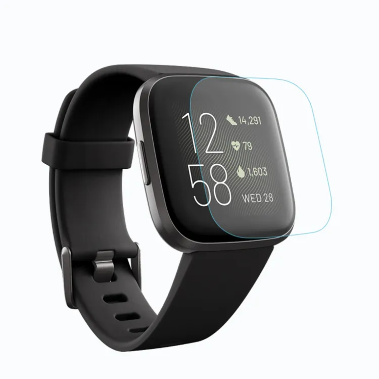 Impact shield Fitbit Versa Screen Protector (Tempered Glass)