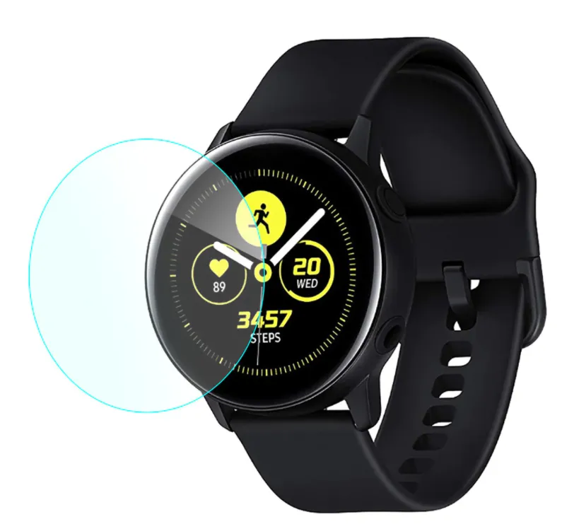 safety glass layer full protection screen Samsung Galaxy Watch Active 40mm tempered glass