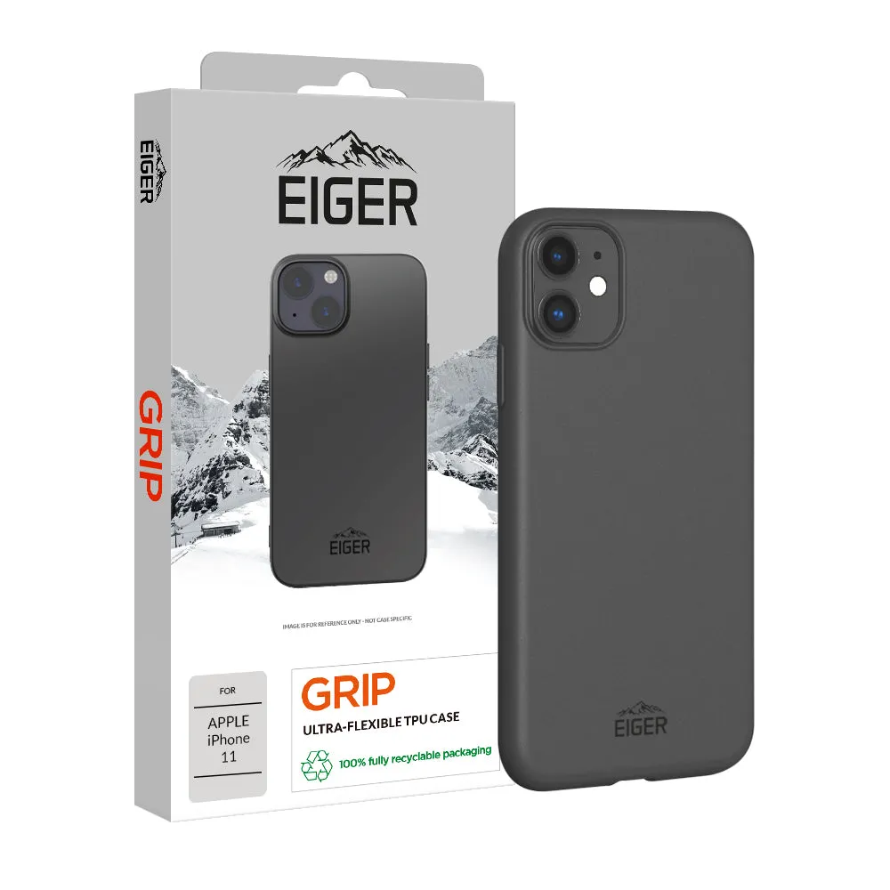 Eiger Grip Case for Apple iPhone 11 in Black Portable Shield
