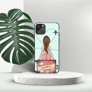 Luxury Edge Texture Non Slip Ordinary Traveler Name Case