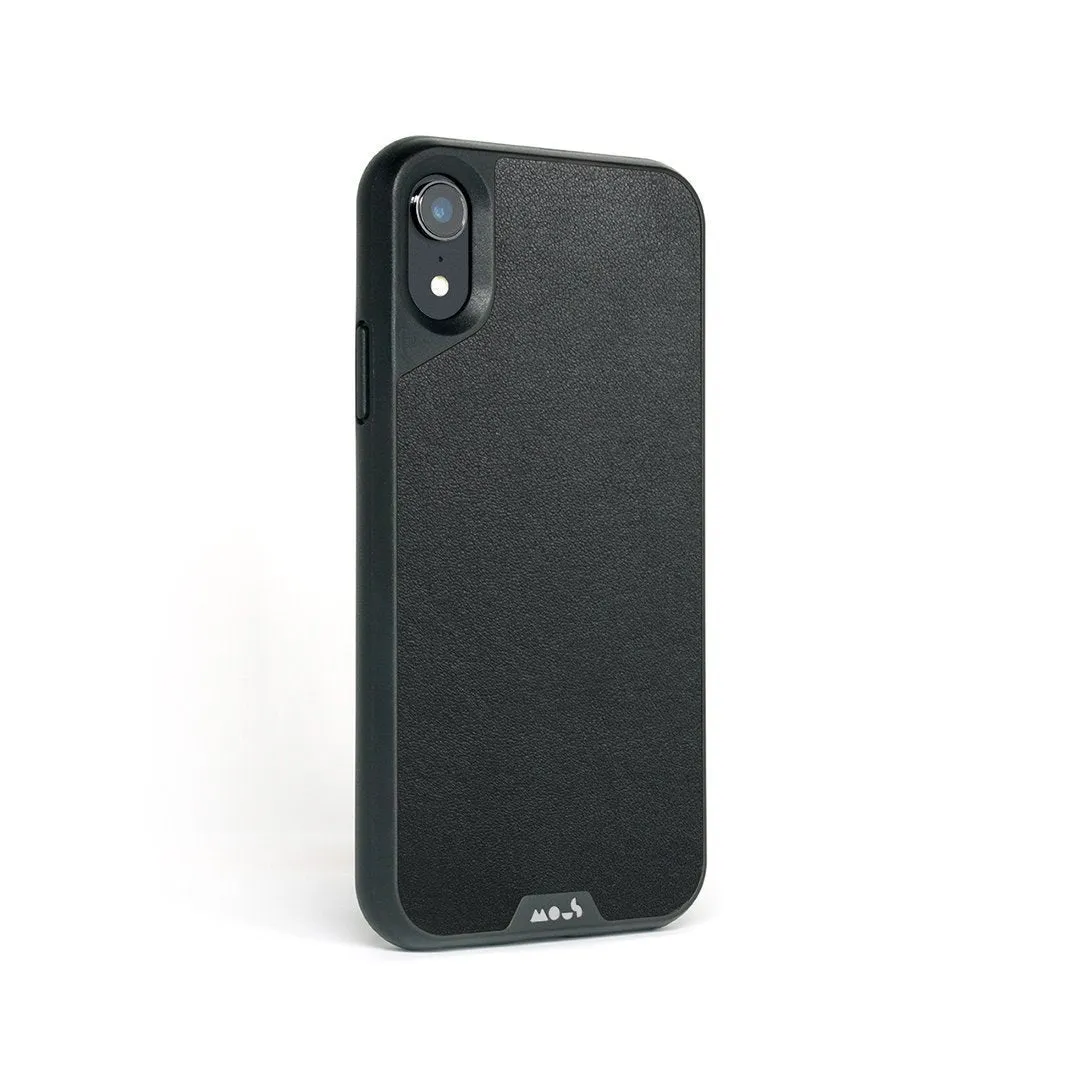 Black Leather Phone Case - Limitless 2.0 Compact Look