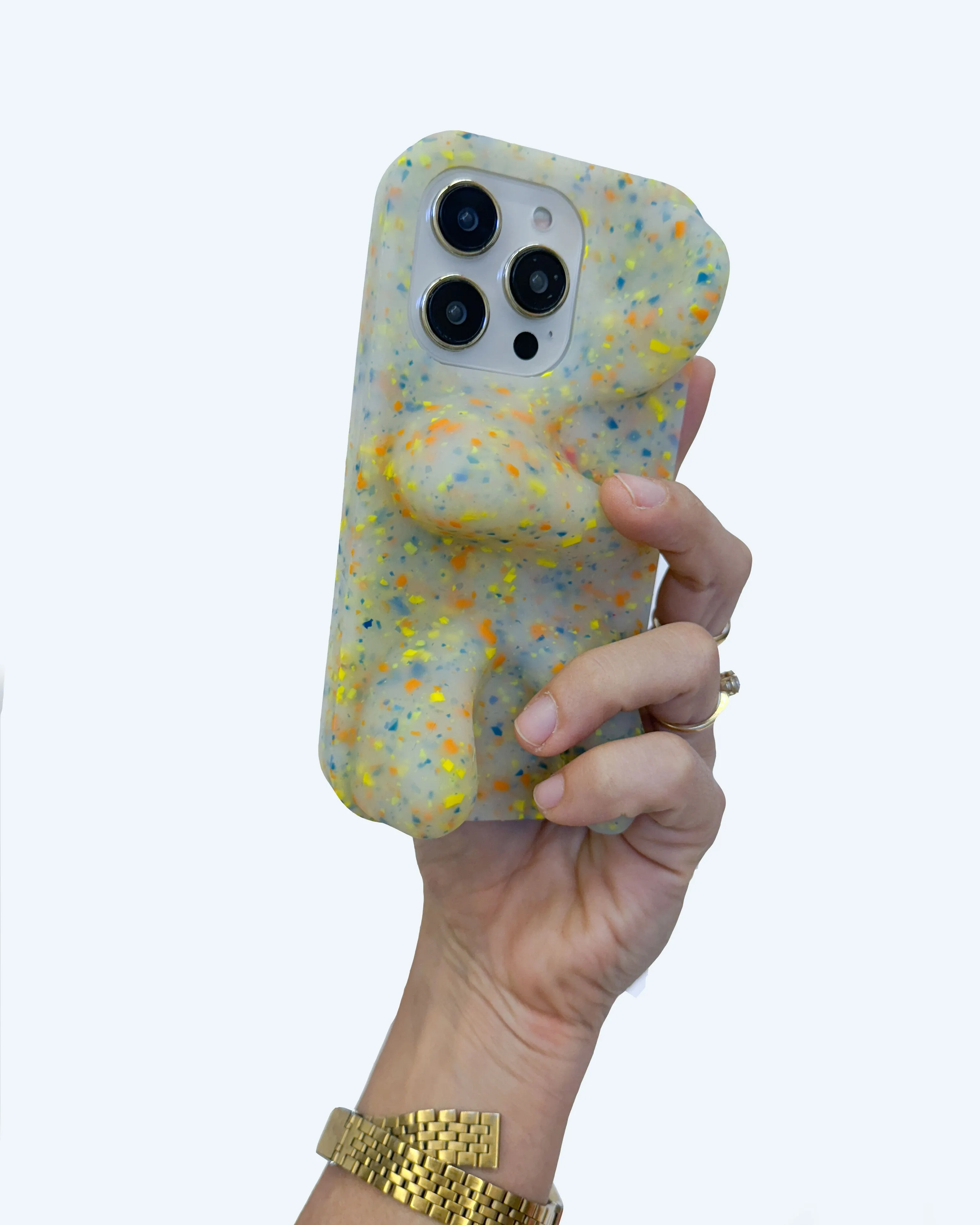 Soft Interior Easy Grip Ishi Phone Case in Recycled Confetti