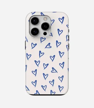 Scribbled Love Glossy Armoured Case Slim Comfort