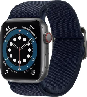 Professional Work Wear Spigen Apple Watch Fit Lite Strap (Dark Blue)