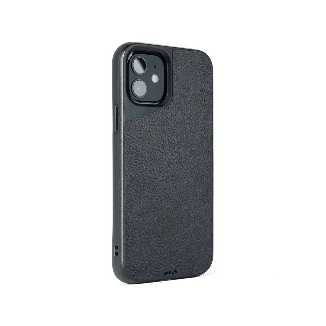 Grip Enhanced Black Leather Phone Case - Limitless 3.0