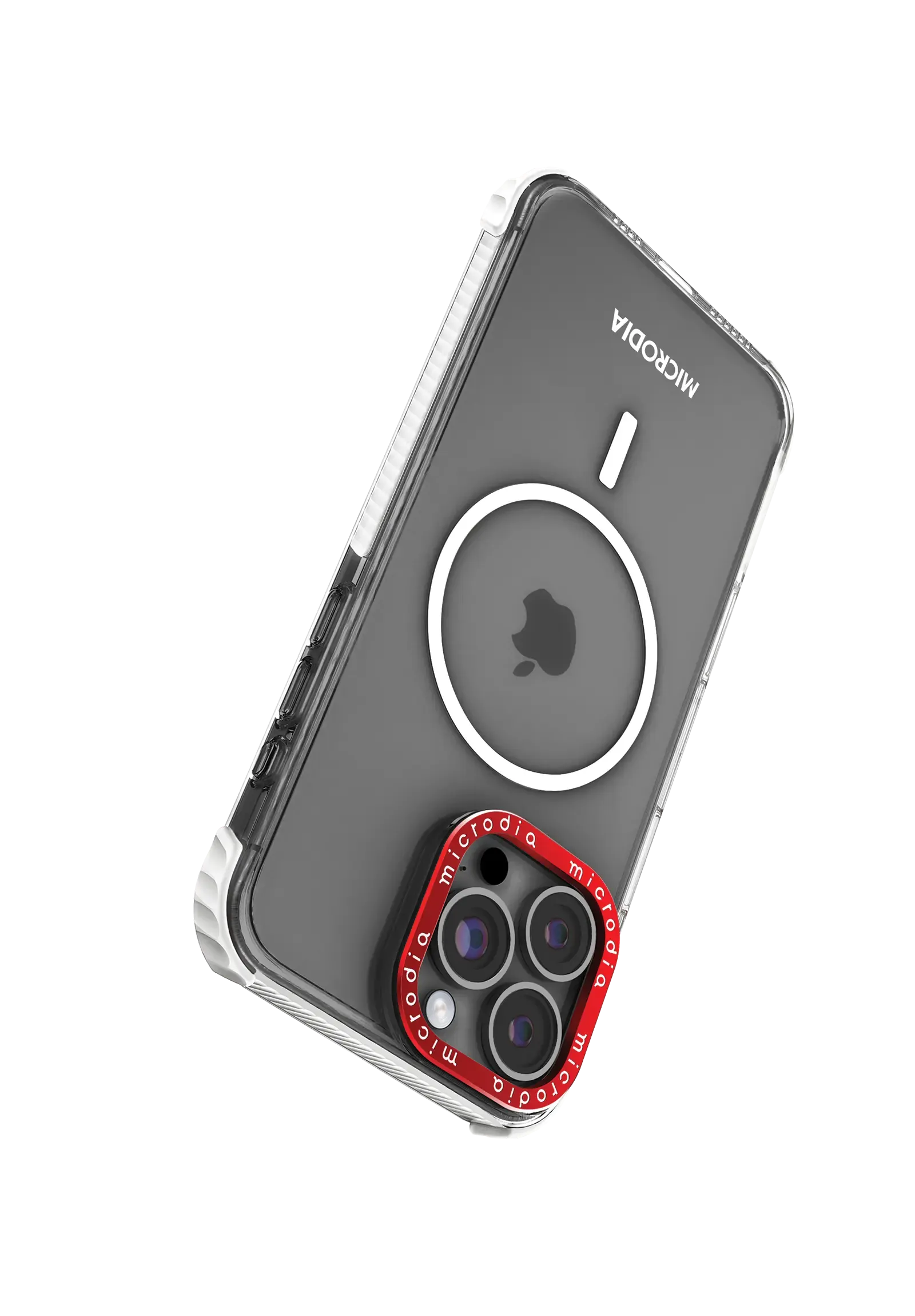 MICRODIA CRYSTAL GEAR? High Transparency Protective iPhone Case - White Student Gear