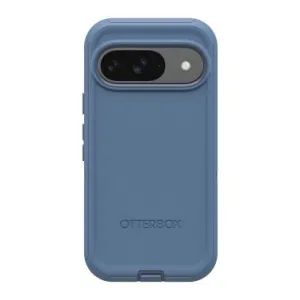 Google Pixel 9/9 Pro Otterbox Defender Series Case - Blue - Baby Blue Jeans Everyday Protection Creative Style
