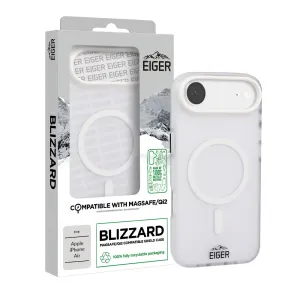 Protective cover Eiger Blizzard Magsafe Case GRS for Apple iPhone Air in White