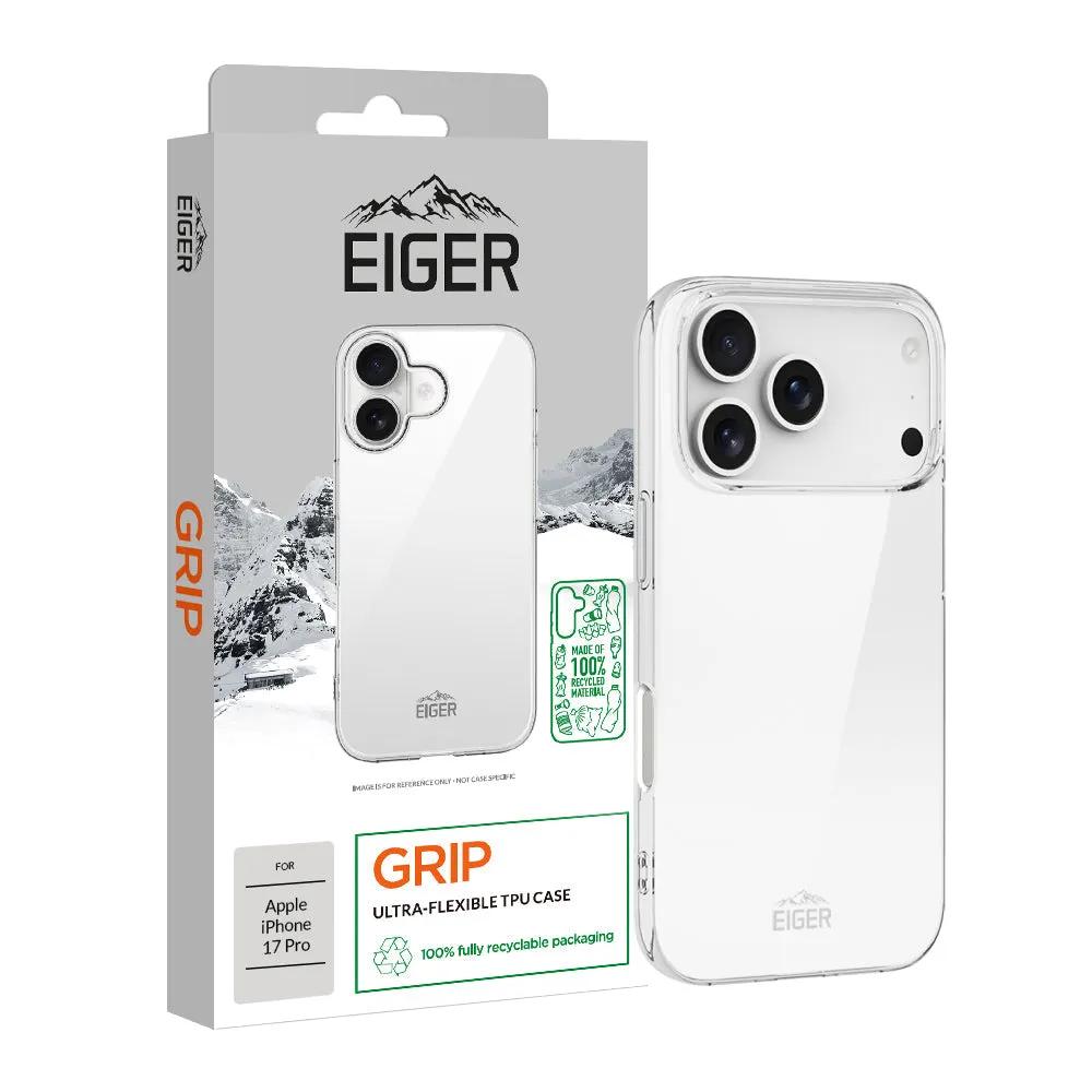 Eiger Grip Case GRS for Apple iPhone 17 Pro in Clear Light Design