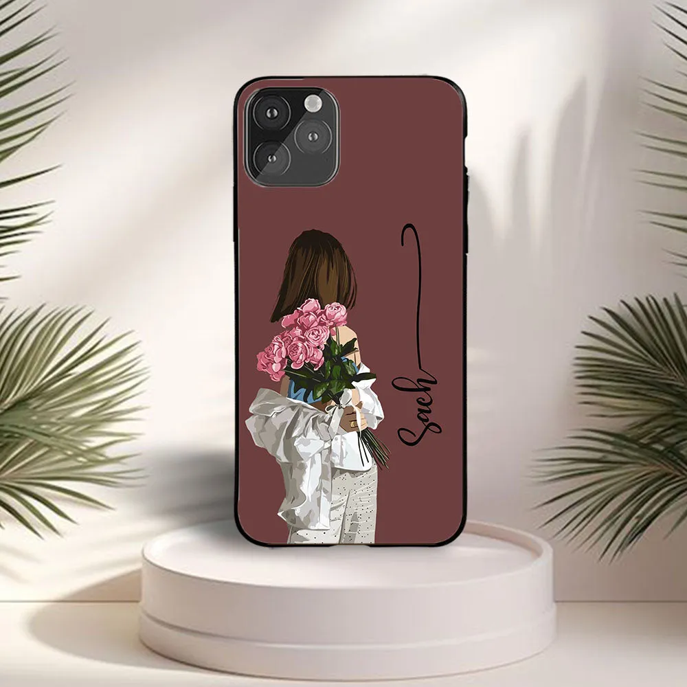 Textured Finish Bookey Girl Name Case