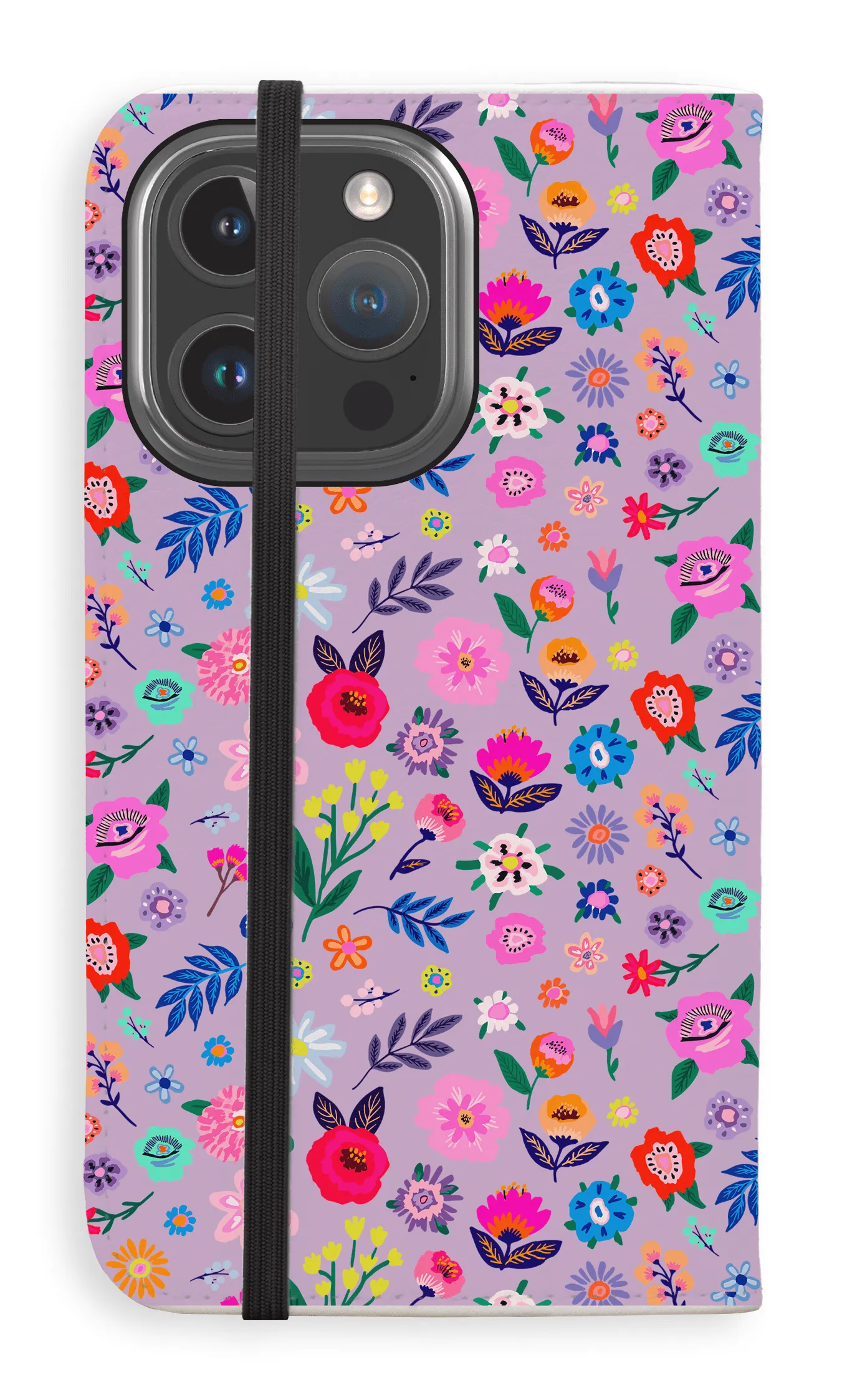 Hallucinate Folio Case Hybrid Edge Finish Vivid Pattern Design