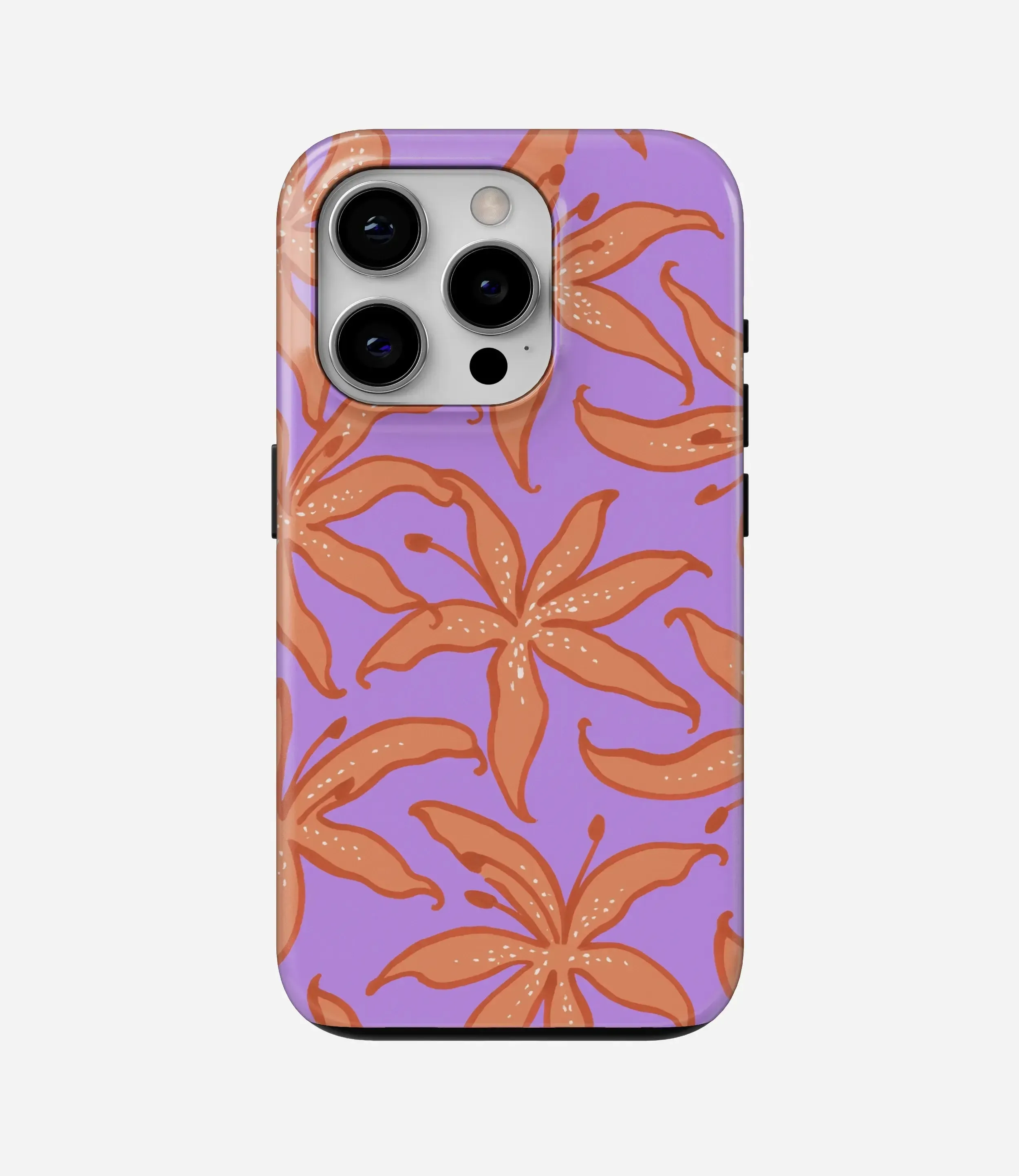 Sunset Bloom Glossy Armoured Case High gloss